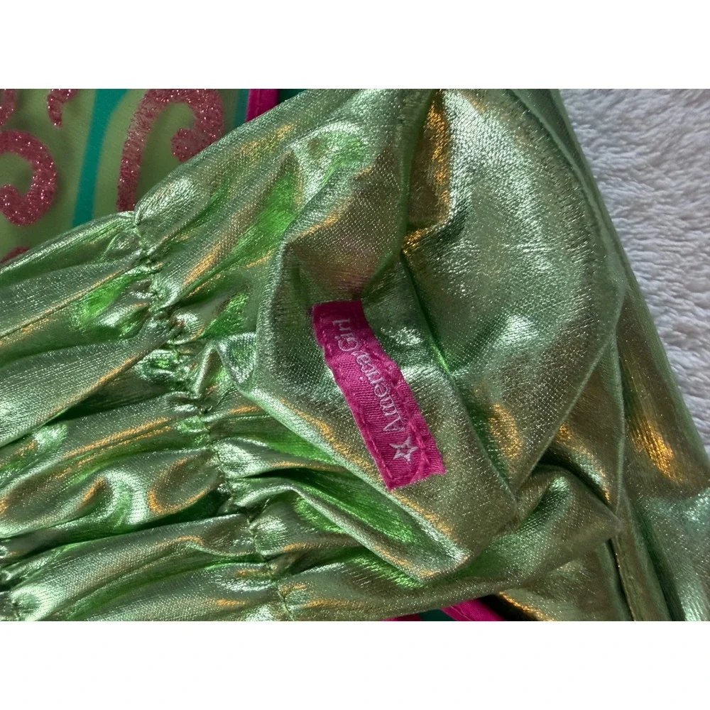 American Girl Butterfly Backpack Green Metallic Pink Wings GDW39 2019 Kids Bag